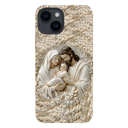 The Holy Family - Personalized Christian Full Print Phone Case