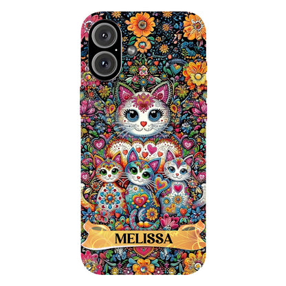 Beautiful Cats - Personalized Cat Full Print Phone Case