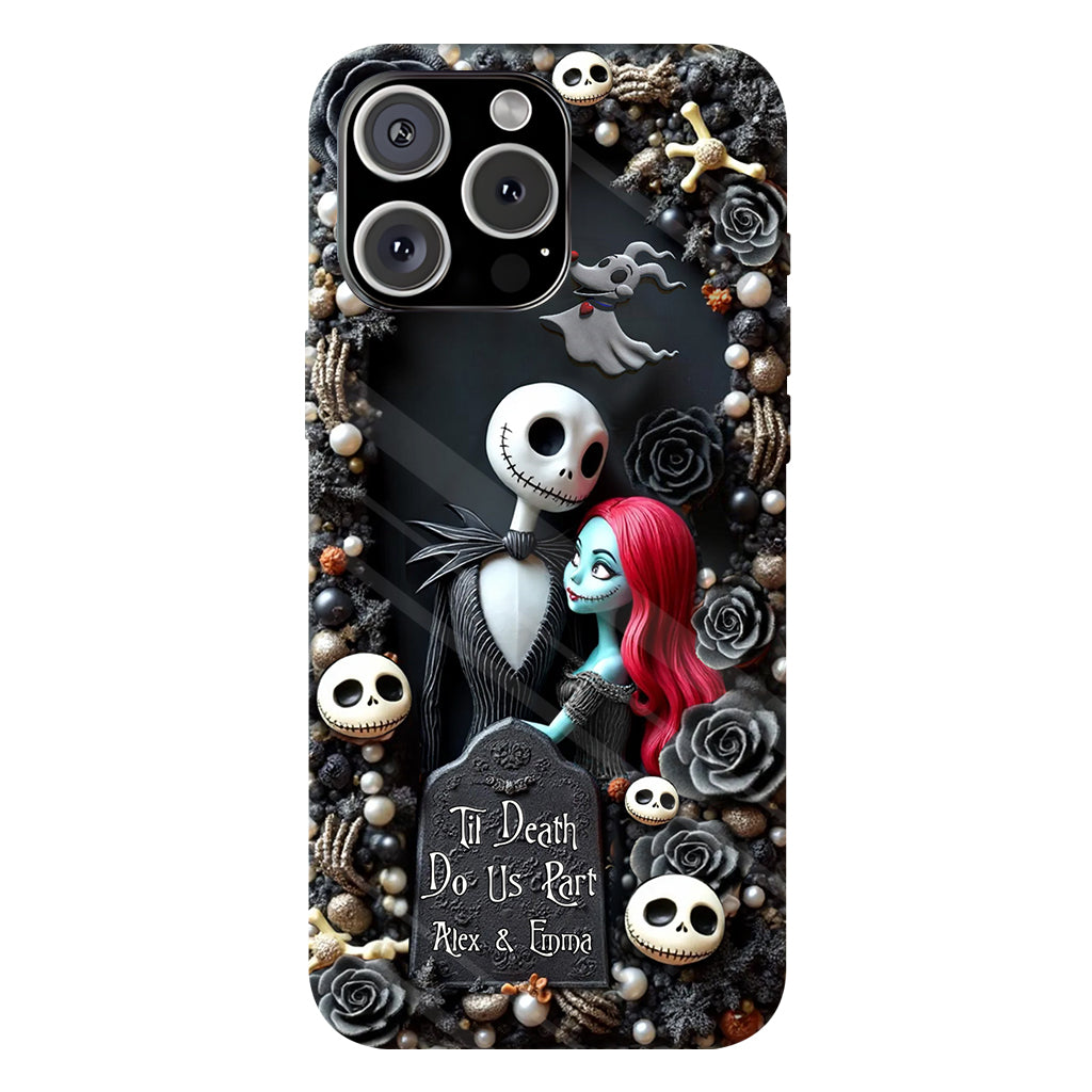 Til Death Do Us Part - Personalized Nightmare Full Print Phone Case
