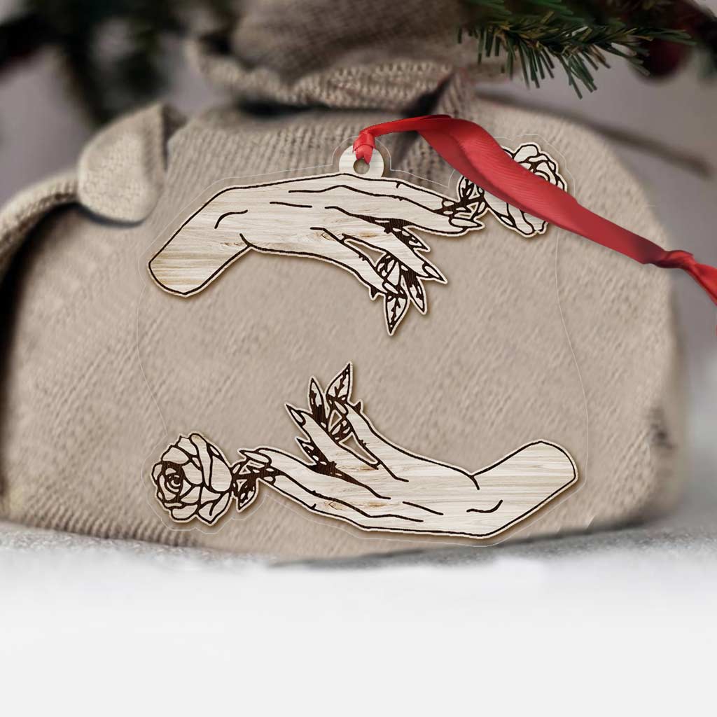 Blessed Be - Witch Transparent Ornament