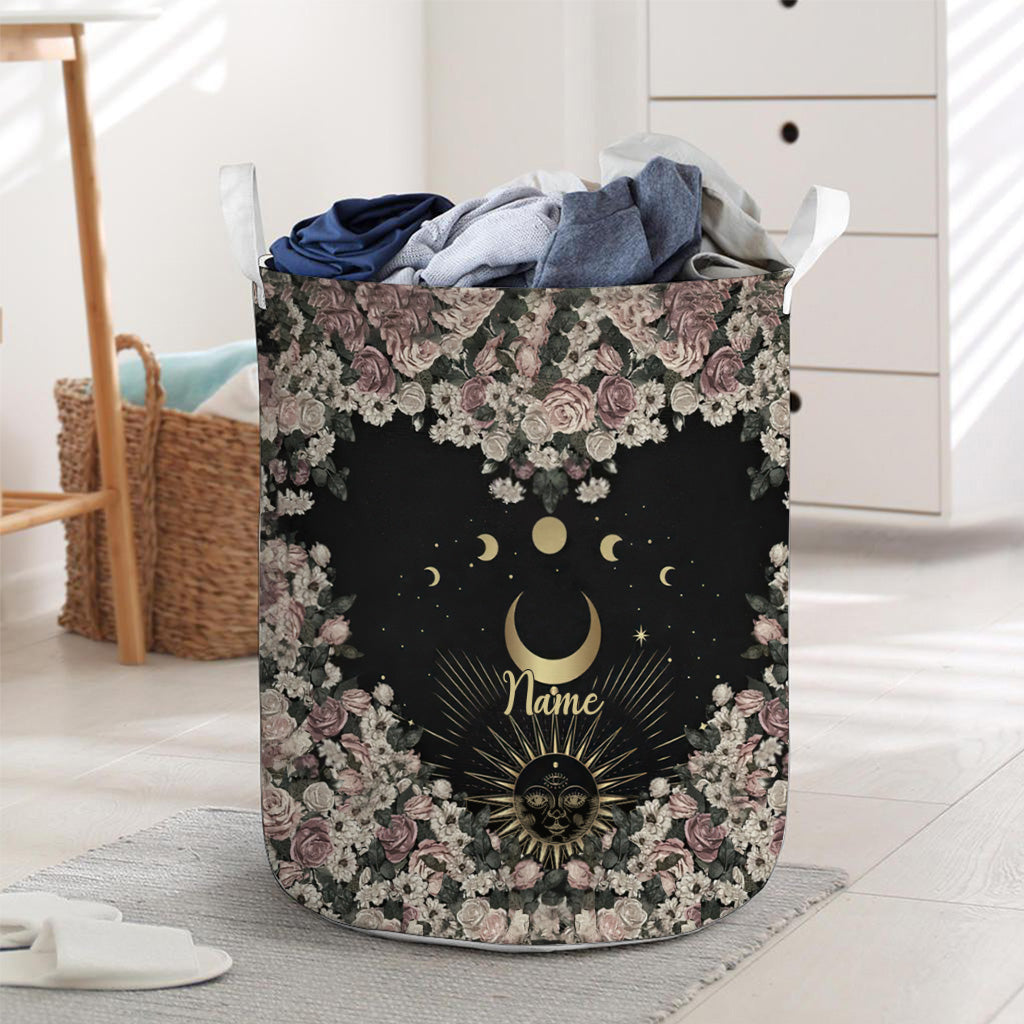 Sun And Moon - Personalized Witch Storage Basket
