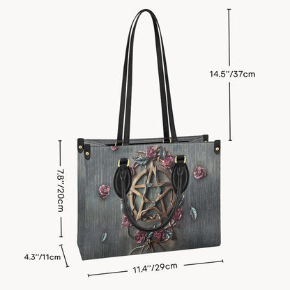 Mystical Witch - Witch Leather Handbag