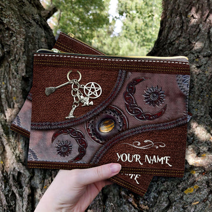 Triple Moon - Personalized Witch Pouch