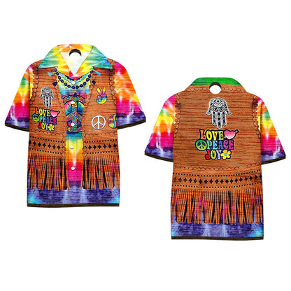 Hippie Clothing Peace Of Lovers - Hippie Ornament (Printed On Both Sides) 1122