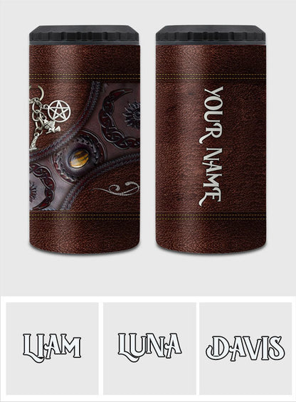 Triple Moon - Personalized Witch Can Cooler