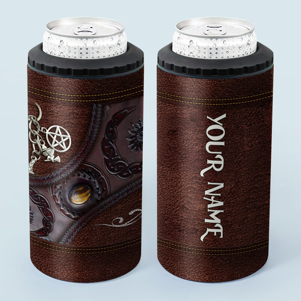 Triple Moon - Personalized Witch Can Cooler