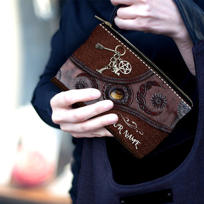 Triple Moon - Personalized Witch Pouch