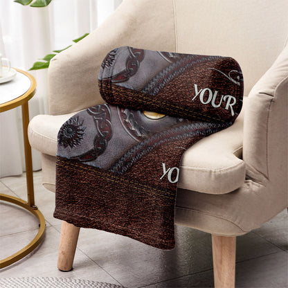 Triple Moon - Personalized Witch Blanket