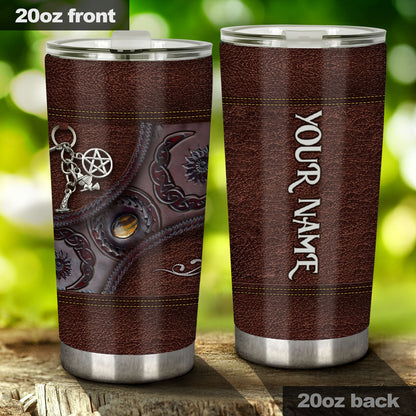 Triple Moon - Personalized Witch Tumbler