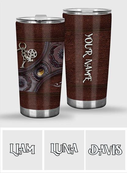 Triple Moon - Personalized Witch Tumbler