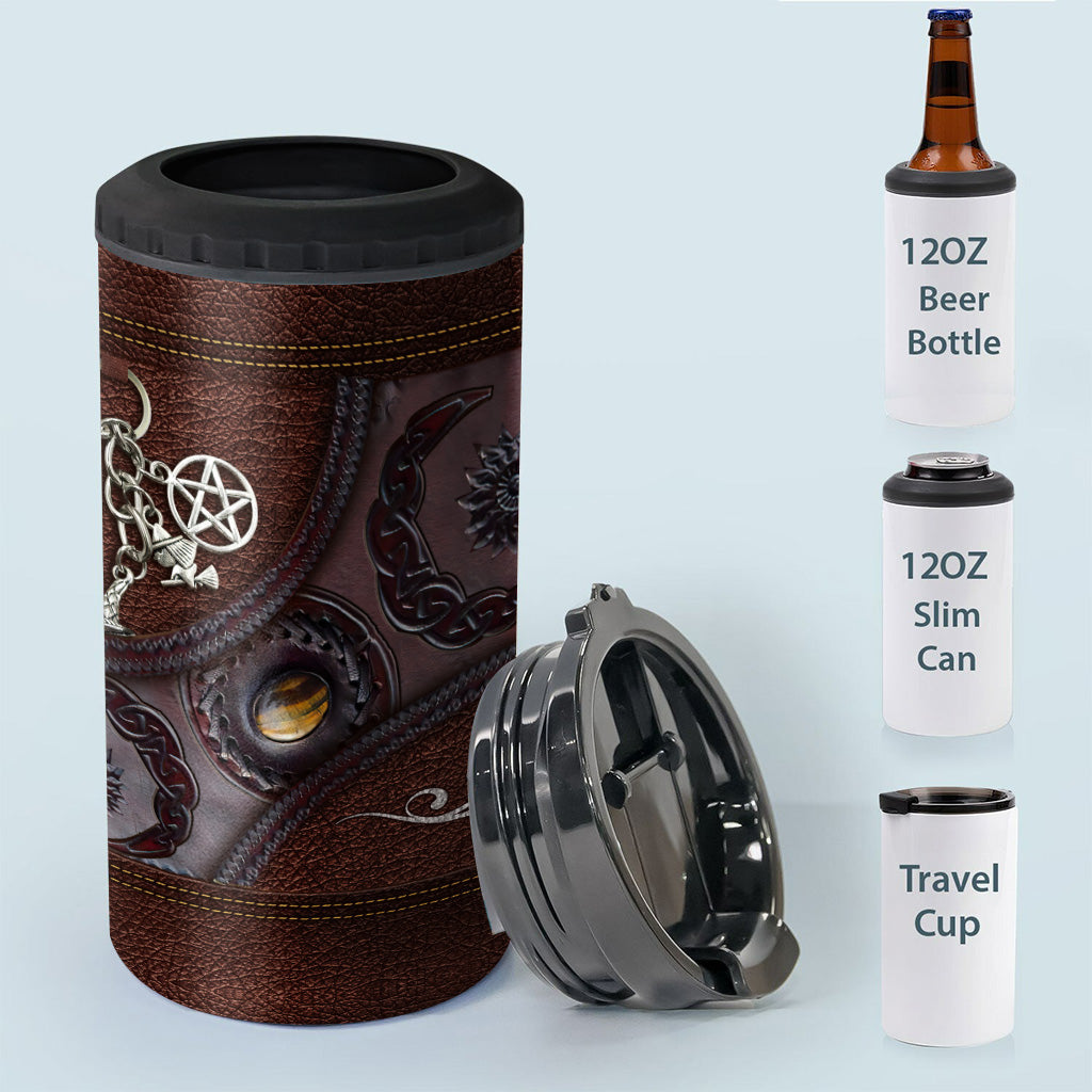 Triple Moon - Personalized Witch Can Cooler