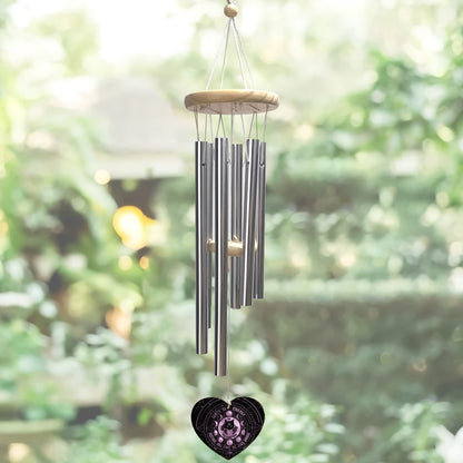 Check Ya Energy - Personalized Witch Wind Chime