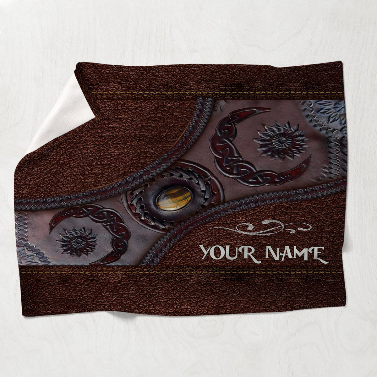 Triple Moon - Personalized Witch Blanket