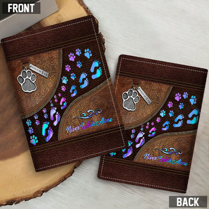 Never Walk Alone - Dog Passport Holder