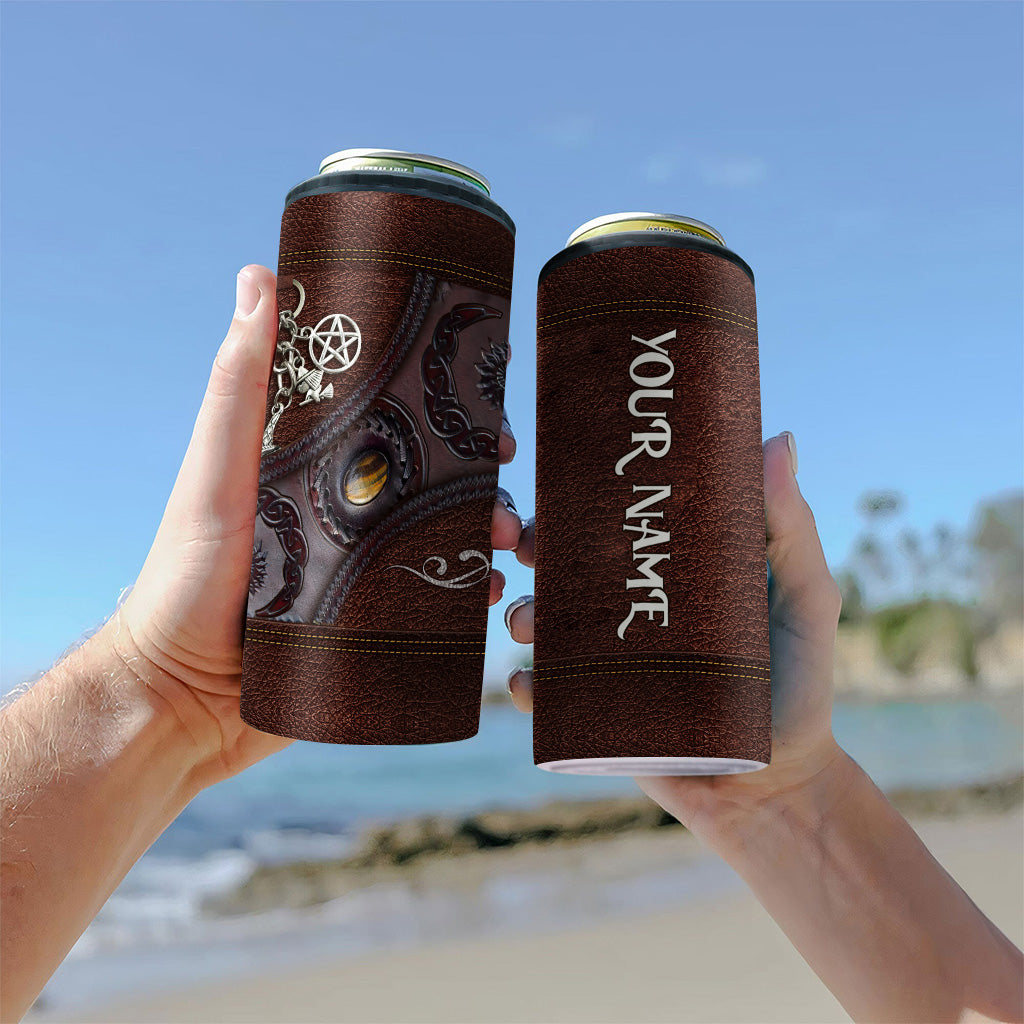 Triple Moon - Personalized Witch Can Cooler