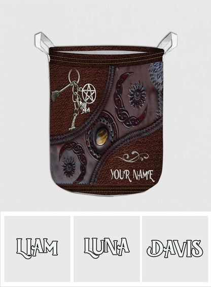 Triple Moon - Personalized Witch Storage Basket